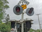 Another look at the lights on the remaining crossing signal at 7th St. SE
